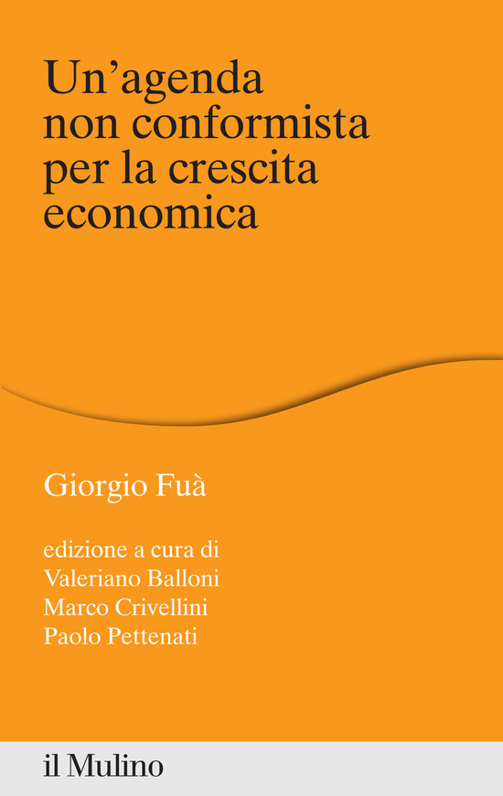 Copertina del libro Un'agenda non conformista per la crescita economica