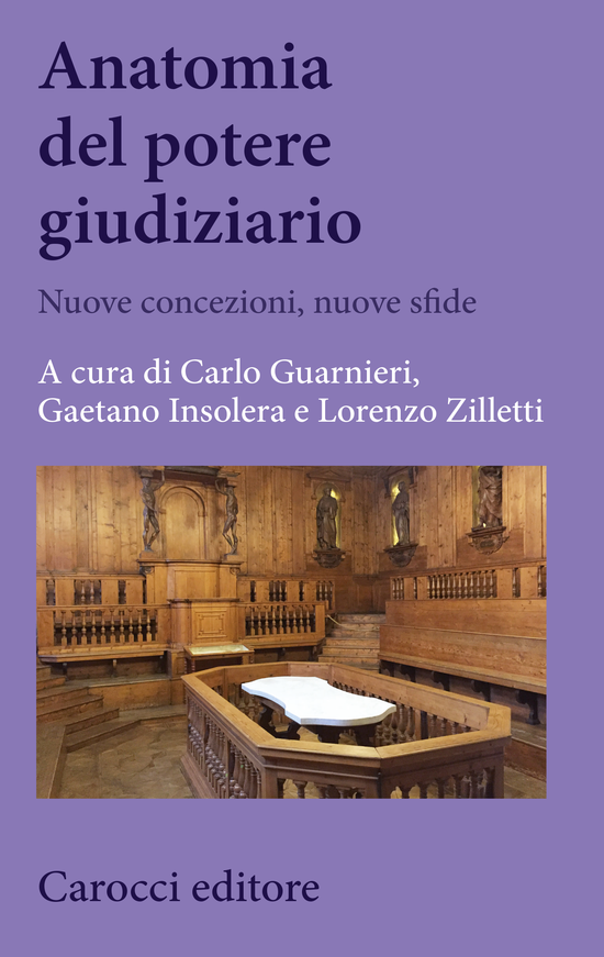 Copertina del libro Anatomia del potere giudiziario