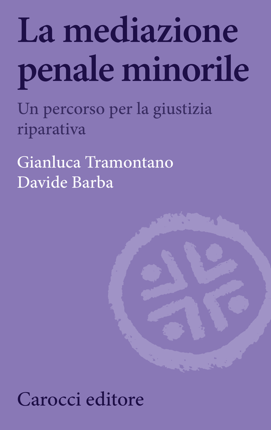 Copertina del libro La mediazione penale minorile