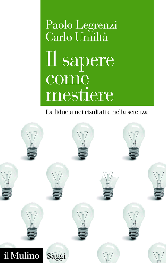 Copertina del libro Il sapere come mestiere (La fiducia nei risultati e nella scienza)