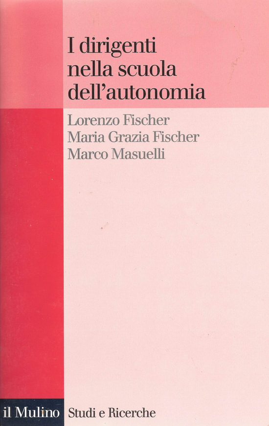 Copertina del libro I dirigenti nella scuola dell'autonomia